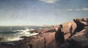 William Stanley Haseltine Rocks at Nahant oil painting